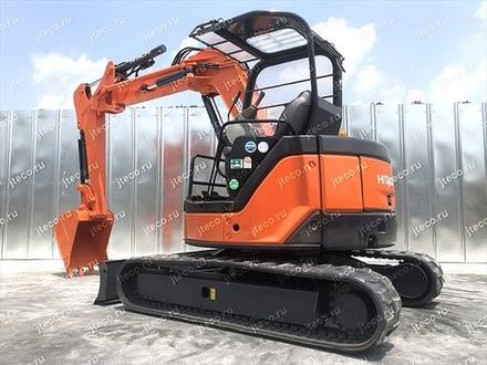 Мини-экскаватор HITACHI ZX55UR, фото с аукциона Японии — фото 7 из 16
