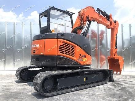 Мини-экскаватор HITACHI ZX55UR, фото с аукциона Японии — фото 8 из 16