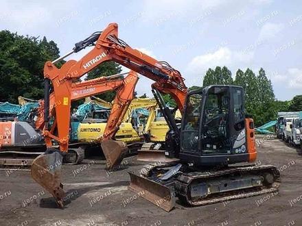 Экскаватор HITACHI ZX75UR-5B, фото с аукциона Японии — фото 9 из 12