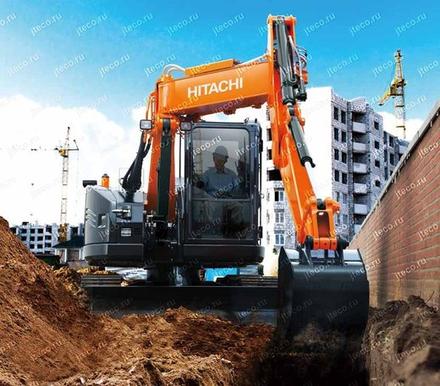 Мини-экскаватор HITACHI ZX75UR