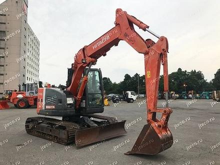 Мини-экскаватор HITACHI ZX75UR, фото с аукциона Японии — фото 6 из 9