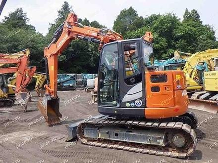Мини-экскаватор HITACHI ZX75UR, фото с аукциона Японии — фото 8 из 9