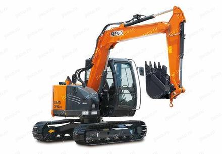 Экскаватор HITACHI ZX75US-5B, фото производителя — фото 6 из 12