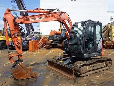 Экскаватор HITACHI ZX75US-5B, фото с аукциона Японии — фото 7 из 12