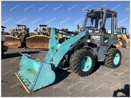 Фронтальный погрузчик KOBELCO LK50Z-2 — колесный погрузчик мини, фото с аукциона Японии — фото 1 из 4