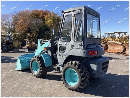 Фронтальный погрузчик KOBELCO LK50Z-2 — колесный погрузчик мини, фото с аукциона Японии — фото 3 из 4