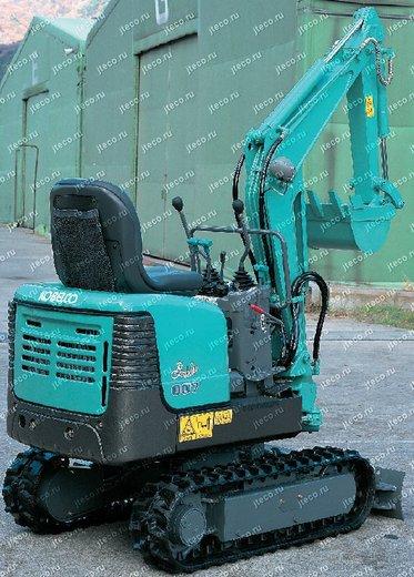 Мини-экскаватор KOBELCO SK007, фото производителя — фото 1 из 8