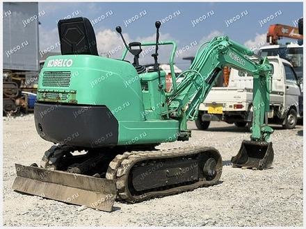 Мини-экскаватор KOBELCO SK007, фото с аукциона Японии — фото 7 из 8