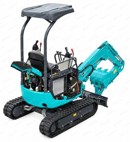 Мини-экскаватор KOBELCO SK17SR — вид сзади, фото 4 Мини-экскаватор KOBELCO SK17SR — вид сзади, фото 4
