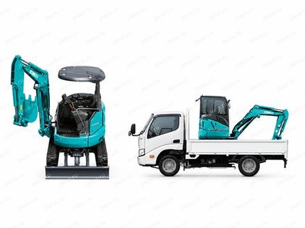 Мини-экскаватор KOBELCO SK28SR-7, общий вид — фото 5 из 8