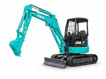 Мини-экскаватор KOBELCO SK30SR — вид спереди