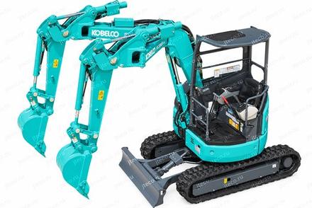 Мини-экскаватор KOBELCO SK30UR-6A, вид спереди — фото 3 из 9 Мини-экскаватор KOBELCO SK30UR-6A, вид спереди — фото 3 из 9