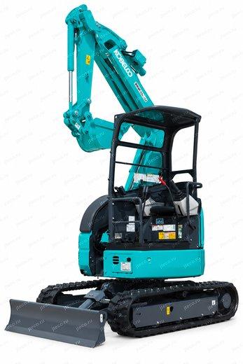 Мини-экскаватор KOBELCO SK30UR-6A, вид спереди — фото 7 из 9 Мини-экскаватор KOBELCO SK30UR-6A, вид спереди — фото 7 из 9