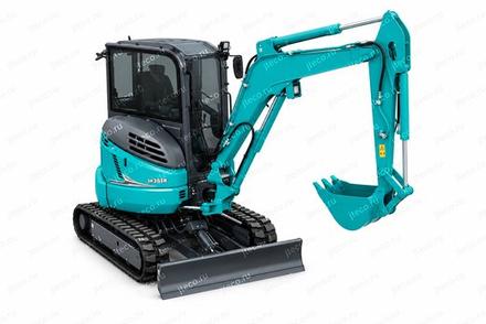 Мини-экскаватор KOBELCO SK35SR, общий вид — фото 1 из 15