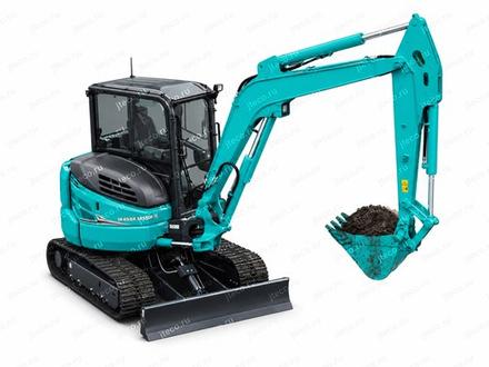 Экскаватор KOBELCO SK45SR-6, общий вид — фото 3 из 13