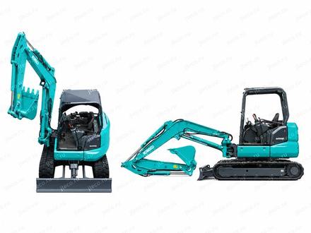 Экскаватор KOBELCO SK45SR-6, общий вид — фото 4 из 13