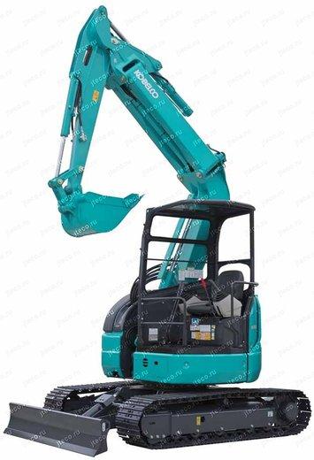 Мини-экскаватор KOBELCO SK50UR-6E2, фото производителя — фото 6 из 11