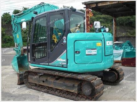 Мини-экскаватор KOBELCO SK75SR-3E, фото с аукциона Японии — фото 6 из 6