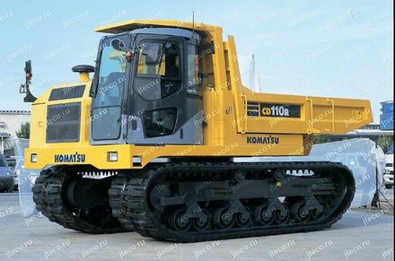 Гусеничный самосвал KOMATSU CD110R-1, фото производителя — фото 1 из 6