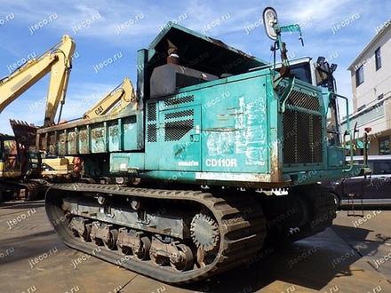Гусеничный самосвал KOMATSU CD110R-1, фото с аукциона Японии — фото 3 из 6
