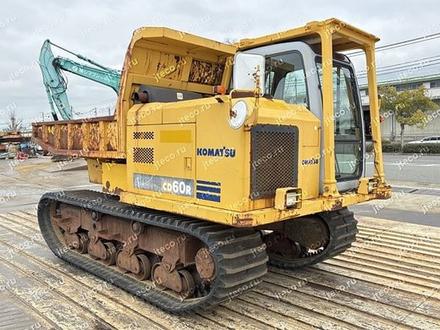 Гусеничный самосвал KOMATSU CD60R-1, фото с аукциона Японии — фото 2 из 5