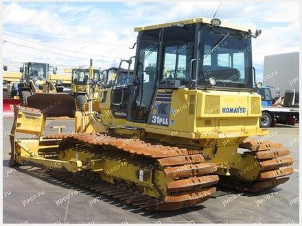 Бульдозер KOMATSU D31PLL-21, фото с аукциона Японии — фото 1 из 6