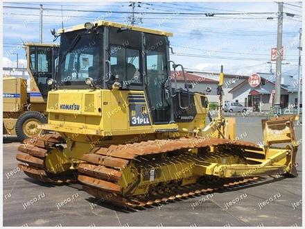 Бульдозер KOMATSU D31PLL-21, фото с аукциона Японии — фото 4 из 6