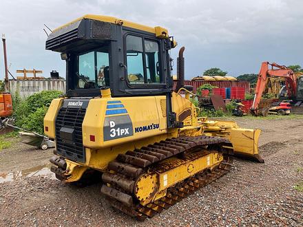 Бульдозер KOMATSU D31PX-22, фото с аукциона Японии — фото 5 из 9