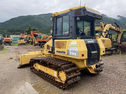 Бульдозер KOMATSU D31PX-22, фото с аукциона Японии — фото 6 из 9