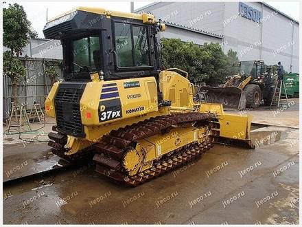 Бульдозер KOMATSU D37PX-24, фото с аукциона Японии — фото 3 из 6