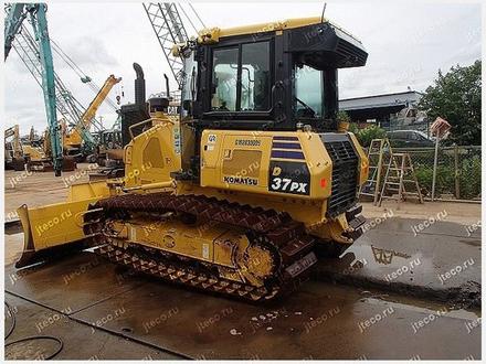 Бульдозер KOMATSU D37PX-24, фото с аукциона Японии — фото 4 из 6