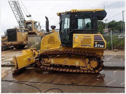 Бульдозер KOMATSU D37PX-24, фото с аукциона Японии — фото 5 из 6