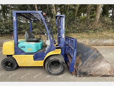 Вилочный погрузчик KOMATSU FD20HC-12, фото с аукциона Японии — фото 1 из 3