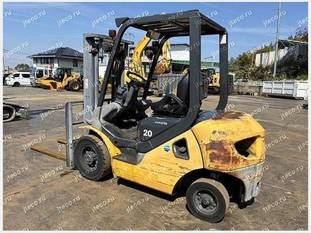 Вилочный погрузчик KOMATSU FD20T-17, фото с аукциона Японии — фото 2 из 6