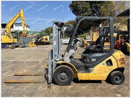 Вилочный погрузчик KOMATSU FD20T-17, фото с аукциона Японии — фото 3 из 6