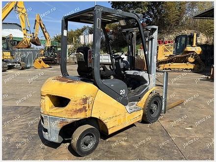 Вилочный погрузчик KOMATSU FD20T-17, фото с аукциона Японии — фото 6 из 6