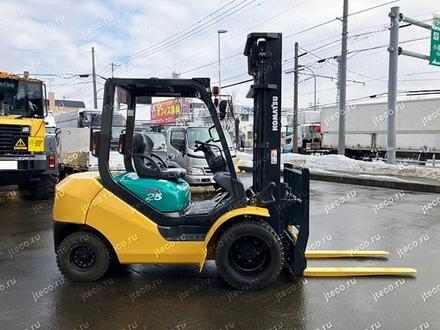 Вилочный погрузчик KOMATSU FD25T-16, фото с аукциона Японии — фото 5 из 6