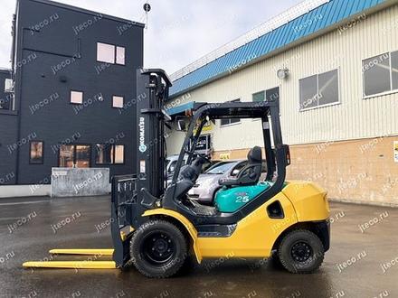 Вилочный погрузчик KOMATSU FD25T-16, фото с аукциона Японии — фото 6 из 6