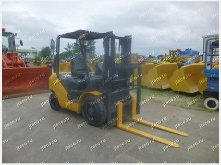 Вилочный погрузчик KOMATSU FD25T-17, фото с аукциона Японии — фото 2 из 6
