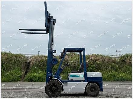 Вилочный погрузчик KOMATSU FD30H-11, фото с аукциона Японии — фото 2 из 5