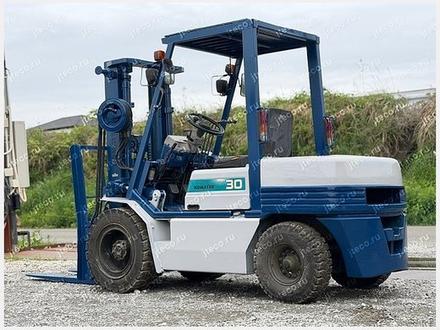 Вилочный погрузчик KOMATSU FD30H-11, фото с аукциона Японии — фото 3 из 5