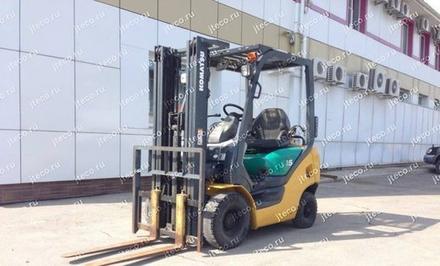 Электрический вилочный погрузчик KOMATSU FG15C-18, фото из каталога — фото 6 из 9