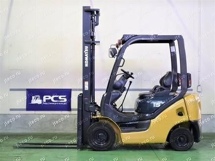 Электрический вилочный погрузчик KOMATSU FG15C-18, фото из каталога — фото 7 из 9