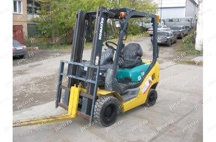 Электрический вилочный погрузчик KOMATSU FG15C-18, фото из каталога — фото 9 из 9