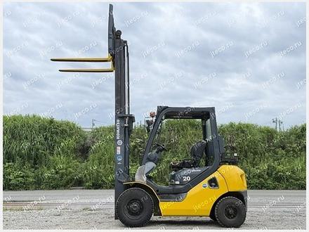 Вилочный погрузчик KOMATSU FG20T-17, фото с аукциона Японии — фото 2 из 6