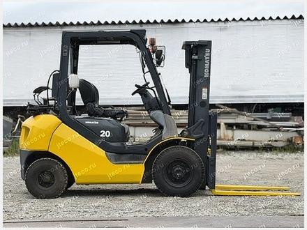 Вилочный погрузчик KOMATSU FG20T-17, фото с аукциона Японии — фото 4 из 6
