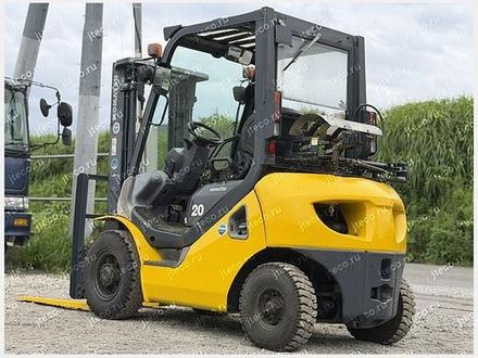 Вилочный погрузчик KOMATSU FG20T-17, фото с аукциона Японии — фото 5 из 6