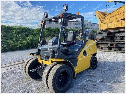 Вилочный погрузчик KOMATSU FG40T-10, фото с аукциона Японии — фото 2 из 3
