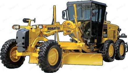 Автогрейдер KOMATSU GD655-3E0, фото производителя — фото 2 из 2 Автогрейдер KOMATSU GD655-3E0, фото производителя — фото 2 из 2
