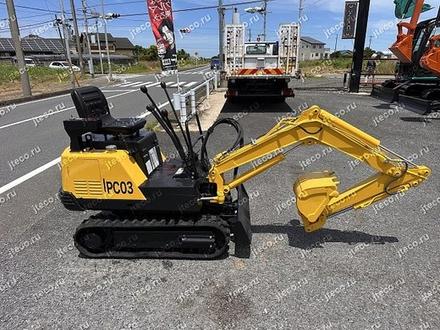 Мини-экскаватор KOMATSU PC03-2, фото с аукциона Японии — фото 5 из 6
